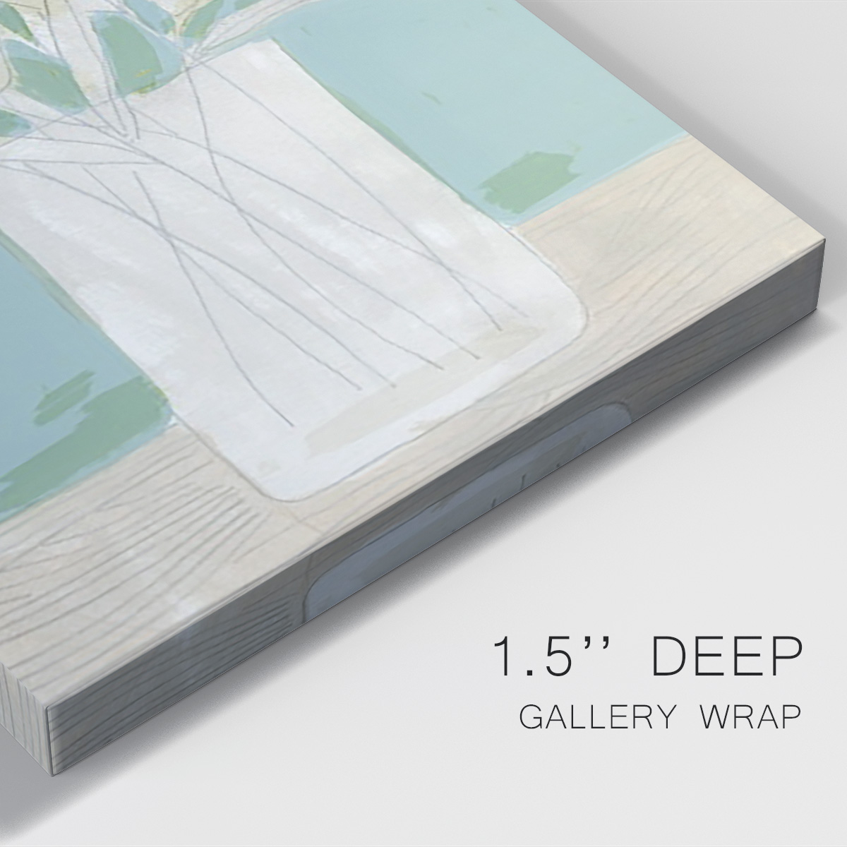 Muted Spring Arrangement II Premium Gallery Wrapped Canvas - Ready to Hang