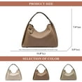 thumbnail image 5 of MMYGU Vintage Shoulder Bags for Women Genuine Leather Casual Crossbody Designer Handbags and Purses Fashion Outdoor Satchel, 5 of 7