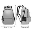 thumbnail image 3 of Casual Everyday Backpack, Black Backpack for School, Backpack with Water Bottle Pocket, Lightweight Backpack for Women Travel, Laptop Backpack for Women, Water Resistant 14X11X7, 3 of 8