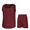 Heather Wine, variant on Essenclo Boys Clothing Sets, Boys Athletic Shorts & Sleeveless Shirts, Crew Neck Kids Tank Top Clothes Size 3-16 (2 Pcs Set)