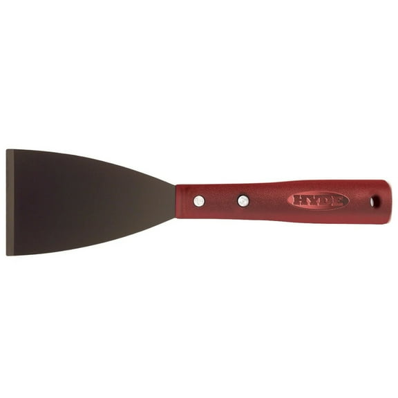 3" Hyde Tools 12072 Hyde Stiff Extra Heavy Duty Chisel Extension Pole Scraper
