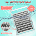 thumbnail image 3 of No Glue Needed Lashes Self Adhesive Eyelashes DIY Lash Cluster Eyelash Extensions Kit, 3 of 9