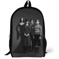 thumbnail image 1 of Family Wednesday Backpacks Basic Shoulder Daypack Bookbag Satchel Knapsack Rucksack, 1 of 3