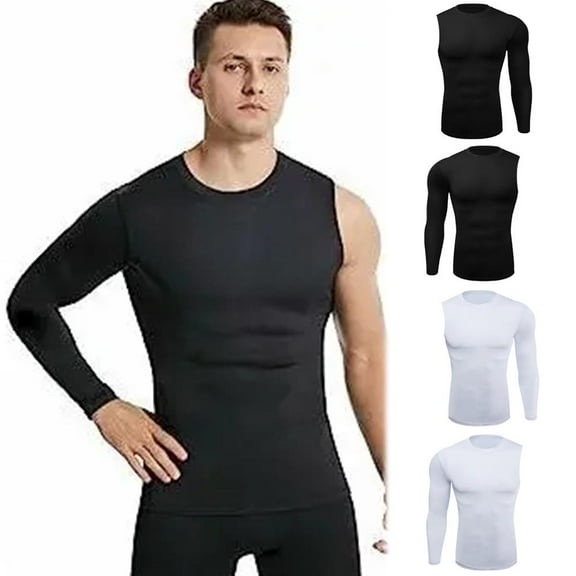 FurNest Men,s Athletic Single Sleeve One Arm Compression Shirt Sports