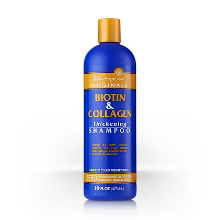 Renpure Biotin & Collagen Shampoo, 16 Oz