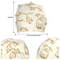 thumbnail image 4 of Logiee Funny Pigs Print Unisex Knit Beanie for Men Women Winter Hat,Beanies Skull Caps, 4 of 7