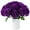 Purple, variant on 12 Pcs Artificial Chrysanthemums Flowers Ball Flower, Fake Mums Flowers White Silk Flowers for Spring Home Decor Indoor Floral Arrangement Table Centerpiece (12, White)
