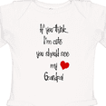 thumbnail image 4 of Inktastic Cute Grandpa Boys or Girls Long Sleeve Baby Bodysuit, 4 of 5