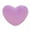 Purple, variant on Valentine's Day Heart Plush Pillow Mini,Soft Heart Throw Pillows,Cute Faux Fur Room Decorative Throw Pillow,Small Heart Plush Cushion for Couch Bed,Kids Girls Women Gifts