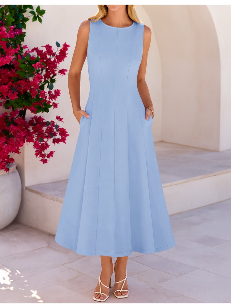 classy elegant midi dress White Classy midi dress with open neckline Customized / White