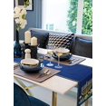 thumbnail image 5 of Hanukkah Linen Table Runners Jewish Chanukah Menorah ration Kitchen Dining Room r Antifouling Rectangular Table Runner, 5 of 7