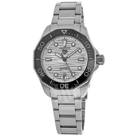 Tag Heuer Aquaracer 300M Automatic Grey Diamond Dial Steel Women's Watch WBP231C.BA0626