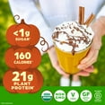 thumbnail image 5 of Orgain Organic Vegan 21g Protein Powder, Plant Based, Pumpkin Spice 1.02lb, 5 of 7