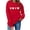 Z08 Red, variant on Erwazi Valentine Hoodies Sweatshirts for Women Trendy Long Sleeve Print Pullover Tops with Pocket
