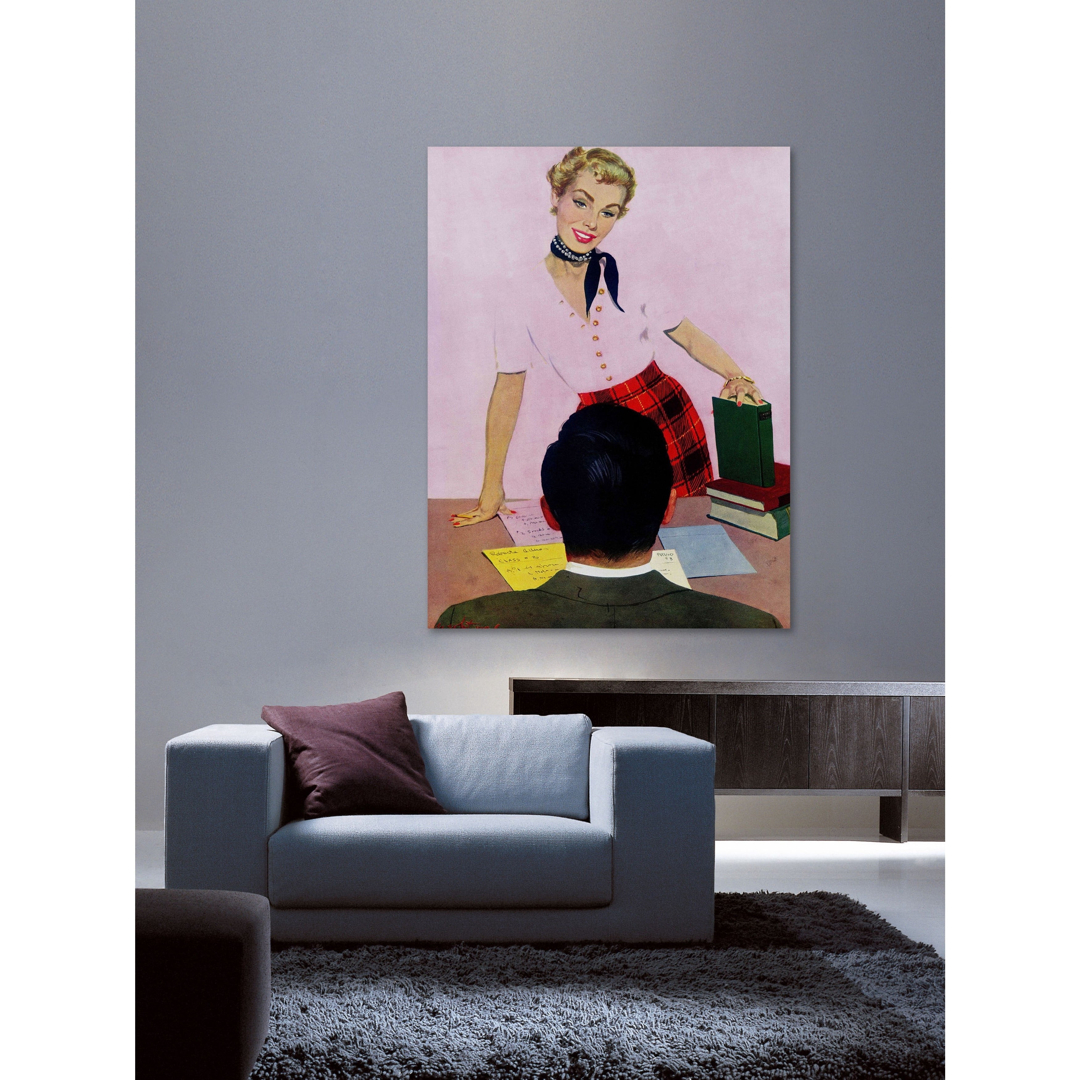 Marmont Hill "Coed's Delight" by Coby Whitmore Painting Print on Canvas