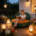 thumbnail image 5 of Lunxisen 1 Pcs Inflatable Sofa Portable Outdoor Recliner Camping Furniture Foldable Lazy Chair for Adults Indoor Lounge Comfort, 5 of 8
