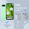 thumbnail image 2 of JETech Matte Case for Google Pixel 8a 6.1-Inch 2024, Frosted Translucent Back Protective Slim Phone Cover, Anti-Fingerprints (Mint), 2 of 6
