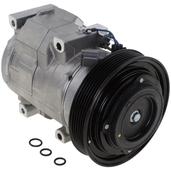 A/C COMPRESSOR Compatible with 2003-2007 Honda Accord 2003-2006 Acura MDX With Clutch 6-Groove Pulley