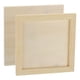 thumbnail image 1 of Panel de lienzo de madera sin terminar 8x8" Profundidad 0.4" Tableros de pintura de madera para verter, 4 paquetes, 1 of 4