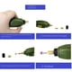 thumbnail image 5 of Eigraketly 19 unids/set amoladora eléctrica disipación de calor Cable de alimentación de mano DIY pulido perforación grabado taladro enchufe Artesanía, 5 of 6