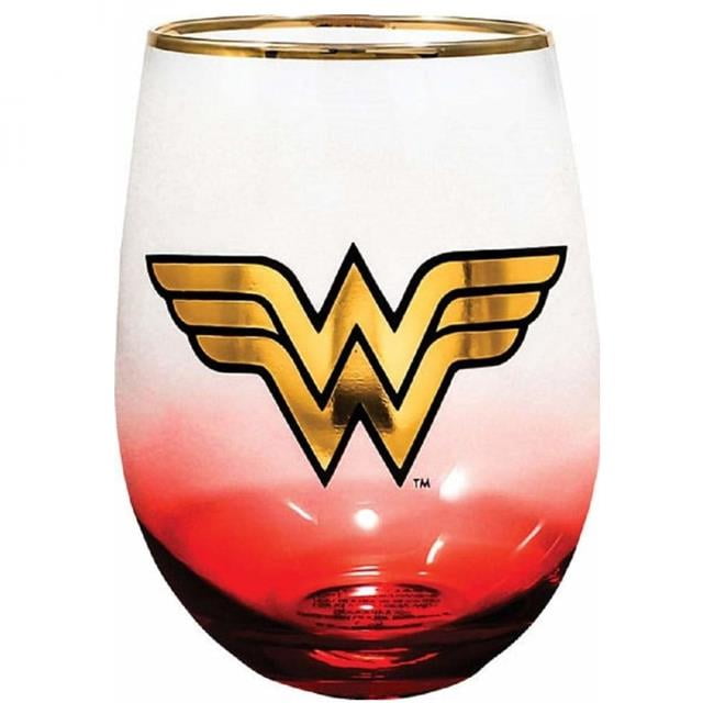 wonder woman wine glasses