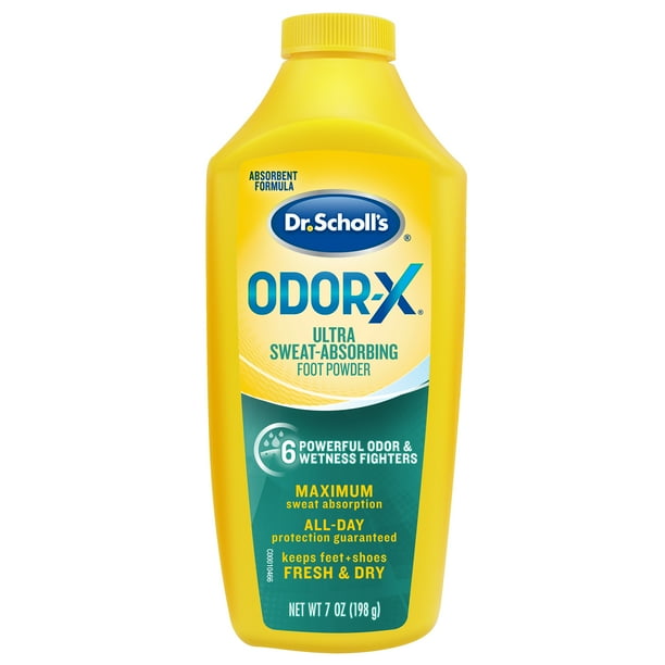 Dr. Scholl’s OdorX Ultra SweatAbsorbing Foot Powder (7 oz) for