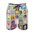 thumbnail image 2 of Undertale Mens Board Shorts Quick Dry Swim Trunk Lightweight Soft Swimsuit Bathing Suit for Boys 2XL, 2 of 8
