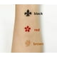 thumbnail image 5 of Kit de Tatuajes CHARMARK Tinta Semipermanente 3 Colores 84 Plantillas, 5 of 7