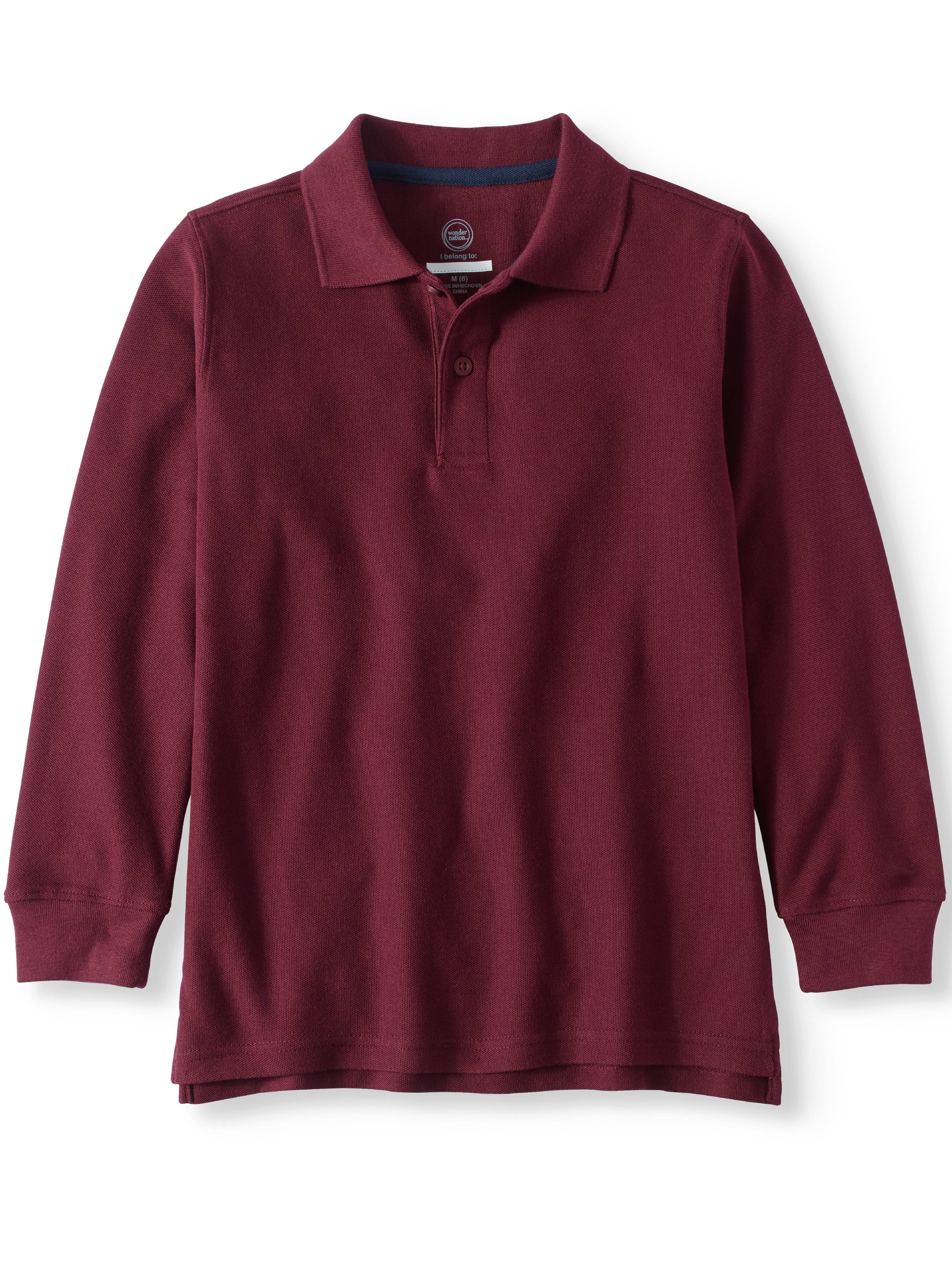 3-Pack Fruit of the Loom Men/'s Cotton Long Sleeves Premium Pique Polo Shirt New