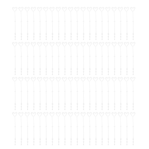 LOLIPPYY 160pcs Heart-Shaped Floral Picks and Card Holder Sticks for Wedding Bouquets, Centerpieces, Photo Display, Flower Arrangement Supplies
