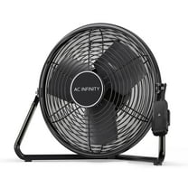 AC Infinity 10-Speed Wireless Remote EC-Motor High-Velocity Wall Mount Floor Fan