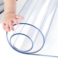 thumbnail image 1 of JoalGfda 1.5mm Mantel Individual de PVC Transparente, Resistente al Agua y al Aceite, Ideal para Mesas de Comedor, Mesas de Caf&eacute;, Escritorios y Tocadores(91x152cm), 1 of 7