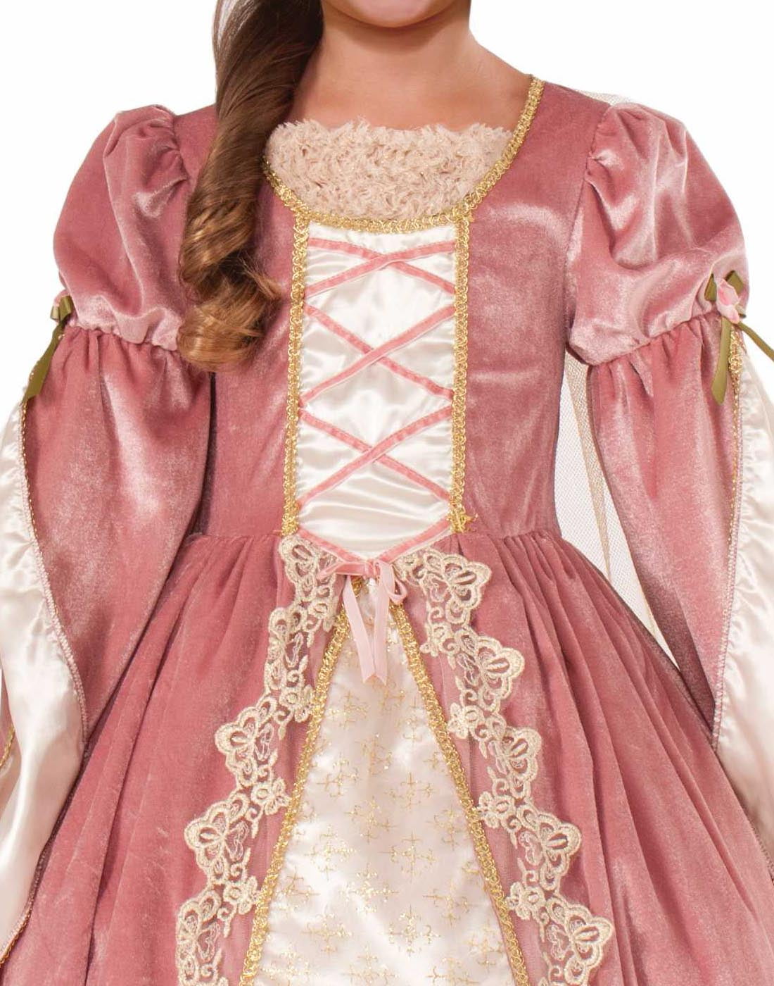 Girl's Victorian Rose Princess Costume