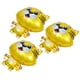 thumbnail image 5 of KAKOWELY 3 globos de tigre de dibujos animados para niños, juguetes con temática de animales, decoraciones para fiestas de cumpleaños., 5 of 5