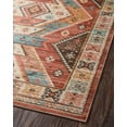 thumbnail image 7 of Turkish & Persian Kilim-Style Zion Red, Multi 18" x 18" Sample Area Rug, 7 of 7