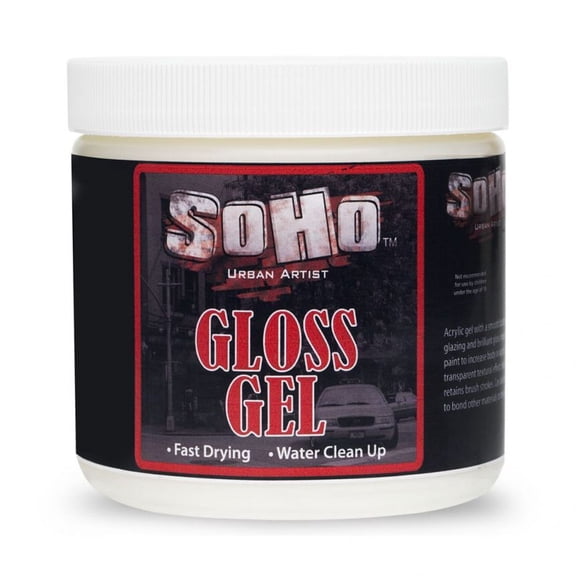 SoHo Urban Artist Image Transfer Medium Gloss Gel 16oz