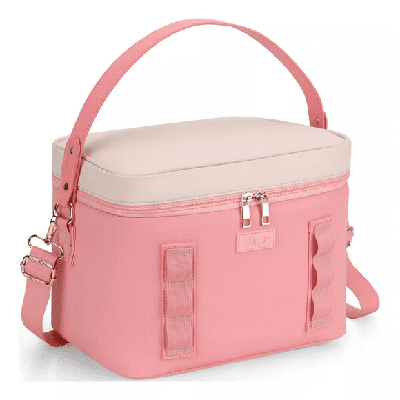 Lonchera Térmica Bolsa De Almuerzo Portátil Fiambrera Escolar rosa