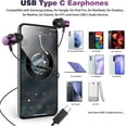 thumbnail image 2 of USB C Headphone Type C Wired Earbuds for iPhone 16 15 Pro Max iPad 10 Air 6 Pixel 9 8 Magnetic Bass Noise Canceling in-Ear Earphone w/Mic for Samsung Galaxy S25 Ultra A16 S24 S23 S22 OnePlus 13, 2 of 7