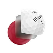 (2 pack) Wilson Staff Triad Golf Balls, White, 12-Pack