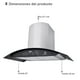 thumbnail image 2 of Combo Rieti SUPRA parrilla y campana 90 cm Negro, 2 of 5