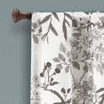 thumbnail image 2 of Cenefa con filtro de luz Lush Decor Gris blanco individual 52X18, 2 of 2