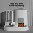thumbnail image 5 of 1-Pack Automatic Gravity-Fed Cat Water Dispenser & Feeder - Spill-Proof Large Capacity One-Piece Design,, 5 of 9
