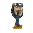 thumbnail image 2 of Copa de vino de cráneo con resina de clavos de acero inoxidable de acero inoxidable chalio gótico vintage coplet gaminagos bebidas drinkware decoraciones para el hogar Eigraketly  HA011498-00B, 2 of 6