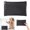 Black, variant on Travel Cosmetic Bag, Carry On Portable Makeup Organizer with PU Leather Design for Effortless Beauty