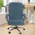 thumbnail image 7 of Office Computer Desk Chair Covers Armchair Protector Black Blue White Include Armrest Gamer Covers, 7 of 7