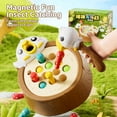 thumbnail image 6 of UUWEAR Magnetic Bird Feeding Game Woodpecker Worm Toy Montessori Fine Motor Skills Toddler Toy Age 2-4 Sensory Toys for Toddlers 3-5 Educational Learning Toys 2 Year Old Boy and Girl Gifts, 6 of 9