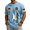 Light Blue, variant on Soccer Cup 2026 Jersey for Men, Crew Neck Short Sleeve Deutschland Kicker Graphic Tee with Waffle Knit - Breathable Athletic Top Army Green L