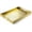 Alligator Gold, variant on RunMin Grocery Store 17" x 12" Wood Serving Tray with Gold Polished Metal Handles, Silvery