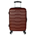 Omni 3Piece Hardside Spinner Luggage Set, Red