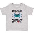 thumbnail image 3 of Inktastic Someone in Maryland Loves Me Crab Boys or Girls Baby T-Shirt, 3 of 5